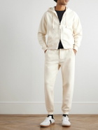TOM FORD - Tapered Cotton-Jersey Sweatpants - Neutrals