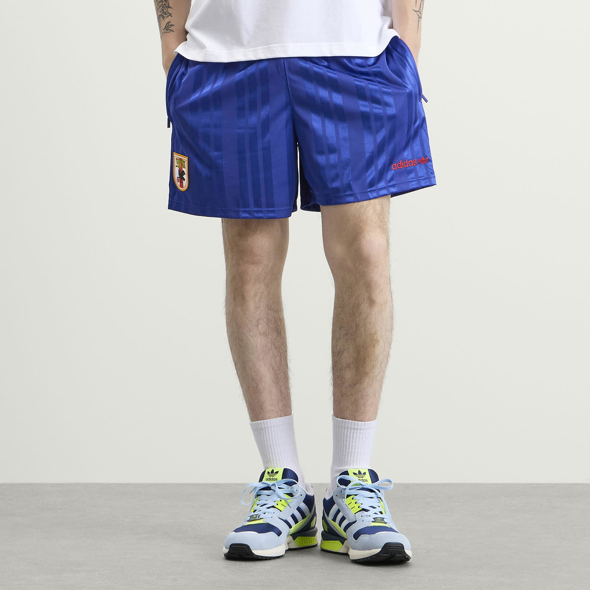Adidas Men's JFA EQT Shorts in Active Blue