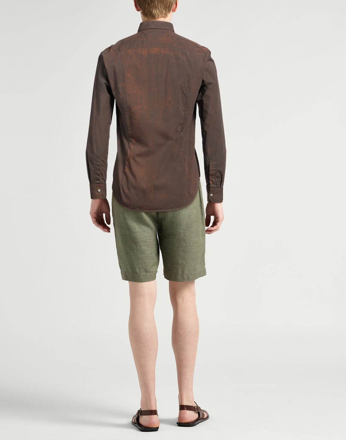 Barbour Mens Shirt Light brown