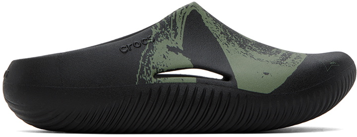 Photo: ROA Black Crocs Edition Mellow Clogs