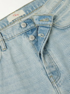Cherry Los Angeles - Straight-Leg Distressed Jeans - Blue