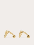 Ferragamo Mens Gancini cufflinks in Gold