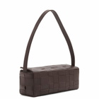 ST. Agni Women's Woven East West Bag in Coffee 