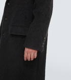 Acne Studios Single breasted wool-blend coat