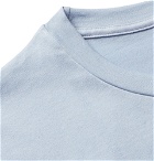 Schiesser - Josef Cotton-Jersey T-Shirt - Blue