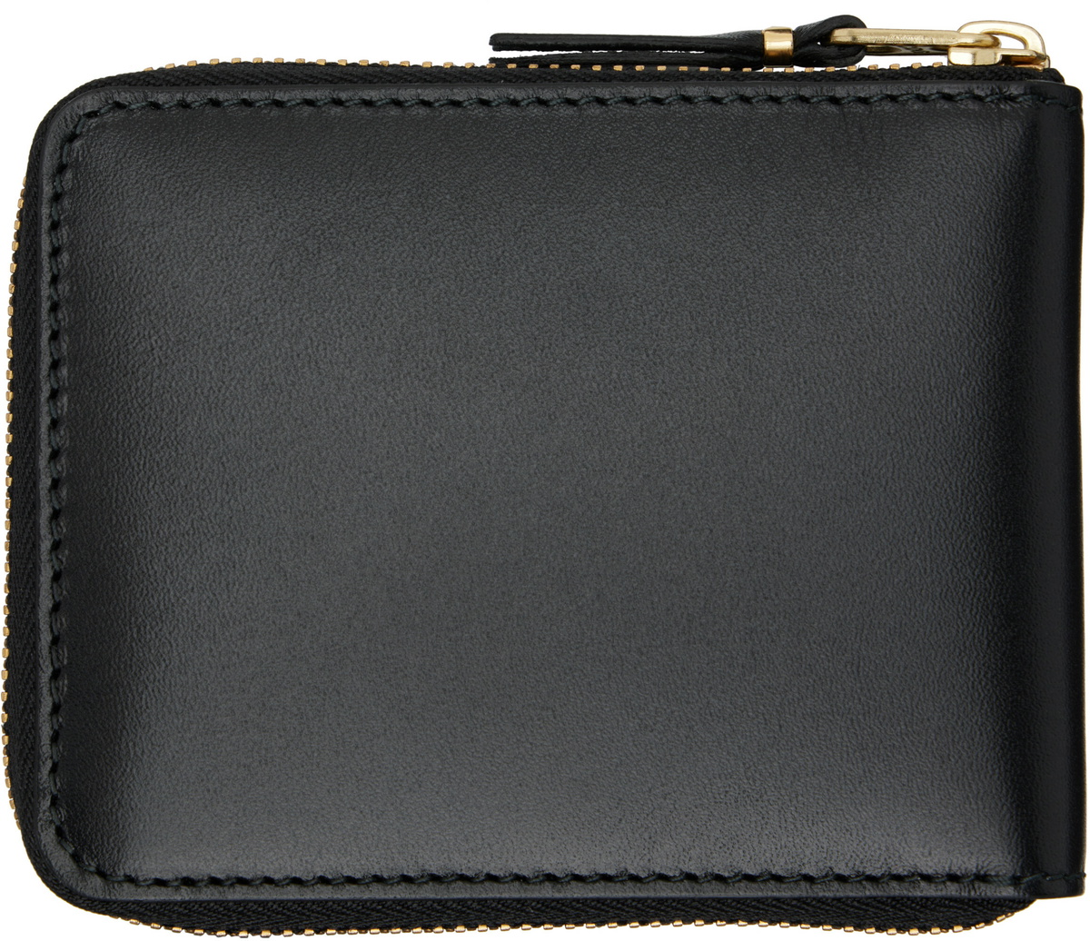 COMME des GARÇONS WALLETS Black Classic Leather Wallet