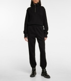 Les Tien - Cotton jersey half-zip sweatshirt