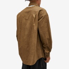 Merely Made Men's Natural Dye Overshirt in Walnut