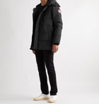 CANADA GOOSE - Carson Slim-Fit Quilted Arctic Tech Down Hooded Parka - Black