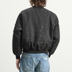 Mastercraft Union Men's Washed Nylon Bomber Jacket in Black