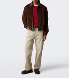 Ami Paris Ami de Coeur cotton corduroy blouson jacket