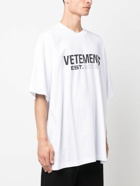VETEMENTS - Logo Cotton T-shirt