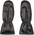 Jil Sander Black Puffy Mittens