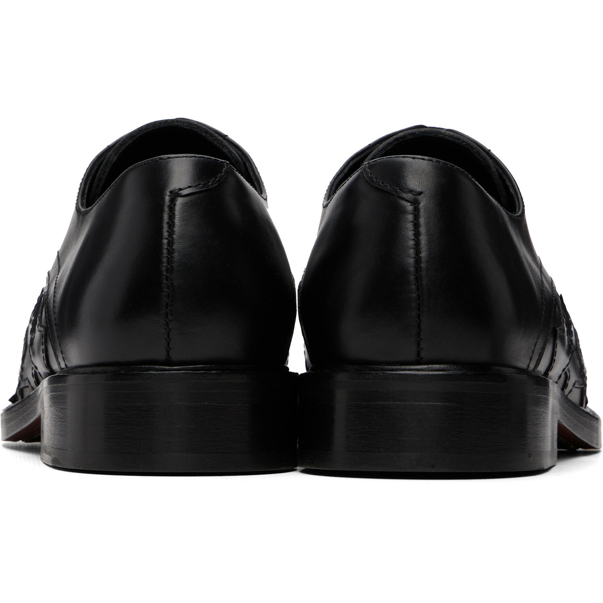 Stefan Cooke Black Star Square Toe Derbys