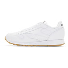 Reebok Classics White CL Leather Sneakers