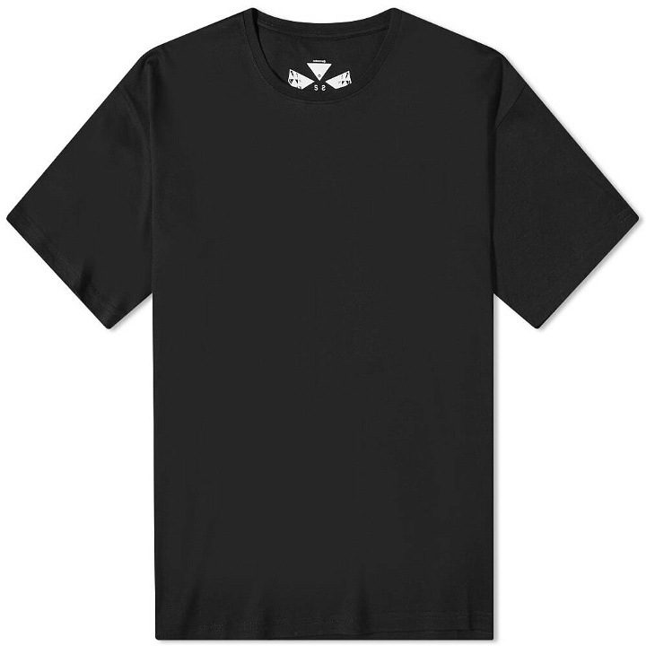 Photo: Acronym Men's Dynamics Back Print T-Shirt in Black
