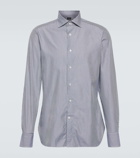 Zegna Striped cotton shirt