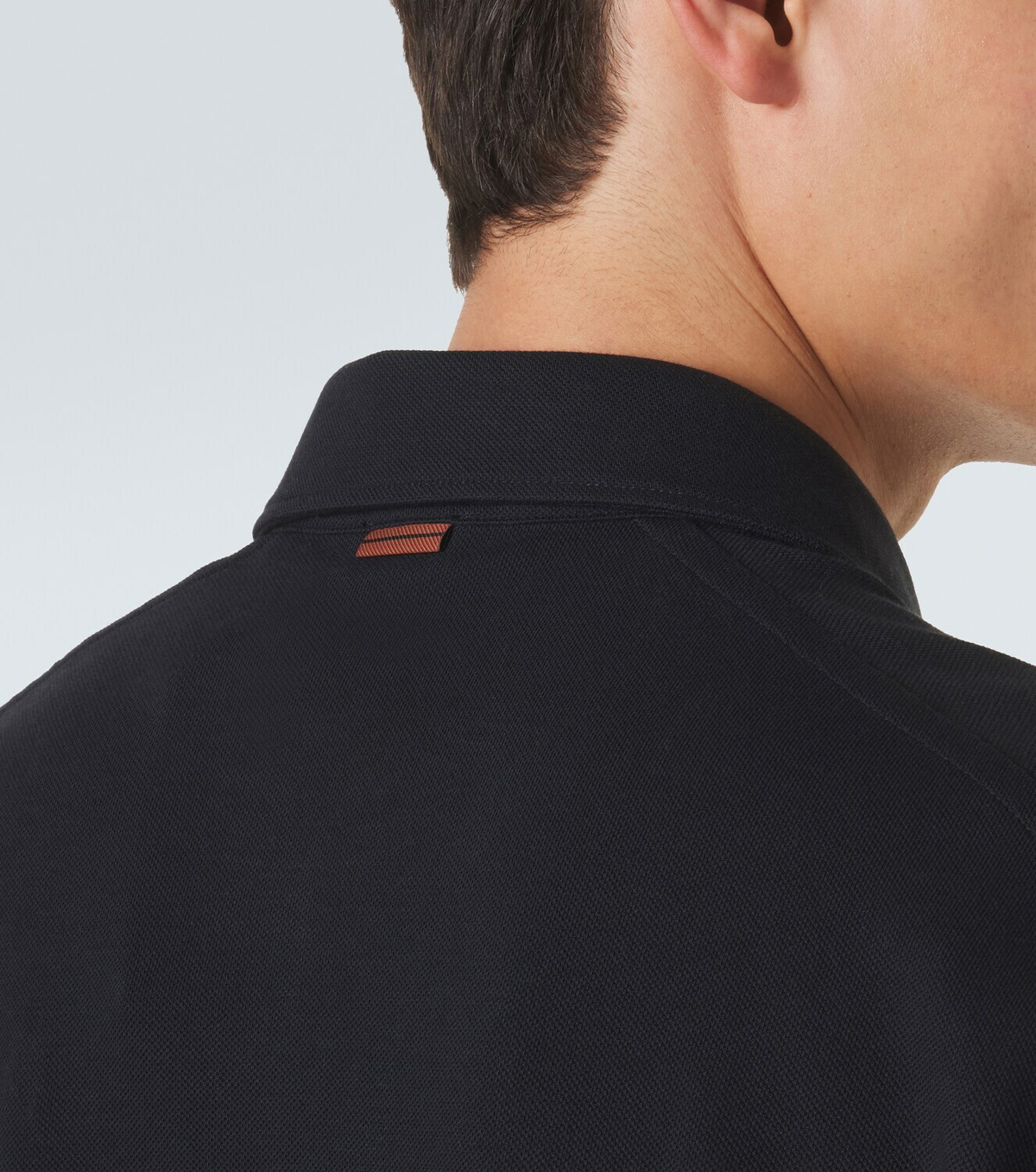 Zegna Cotton piqué polo shirt