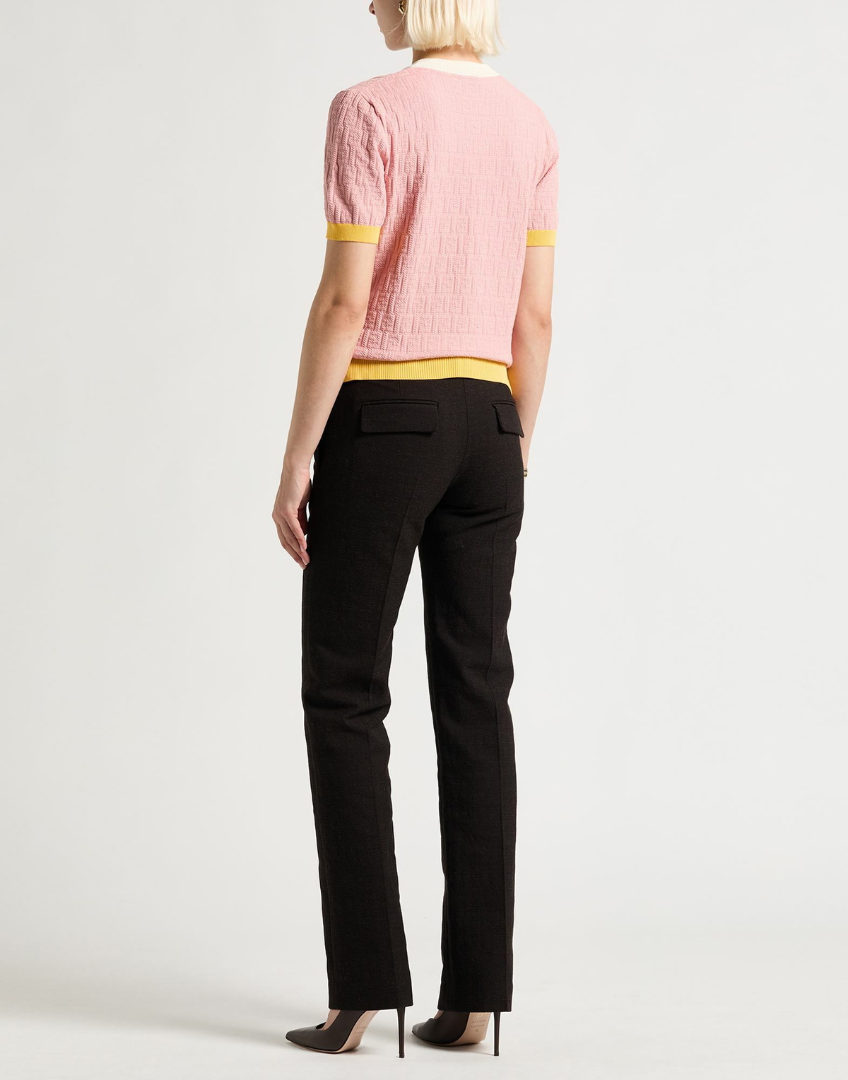 Fendi Womens Sweater in Pink