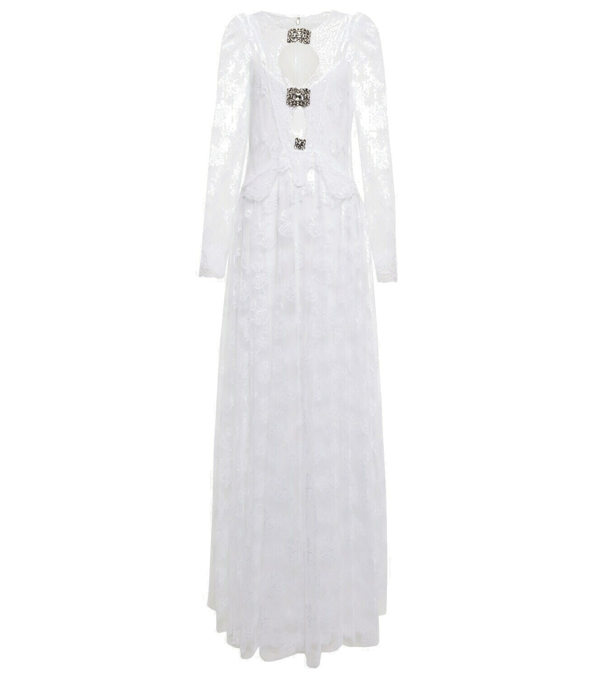 Christopher Kane - Embellished cutout lace gown Christopher Kane