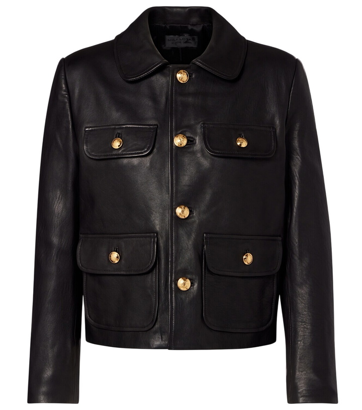 Photo: Nili Lotan Chamonix leather jacket
