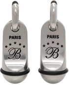 Balenciaga Silver Hotel Earrings