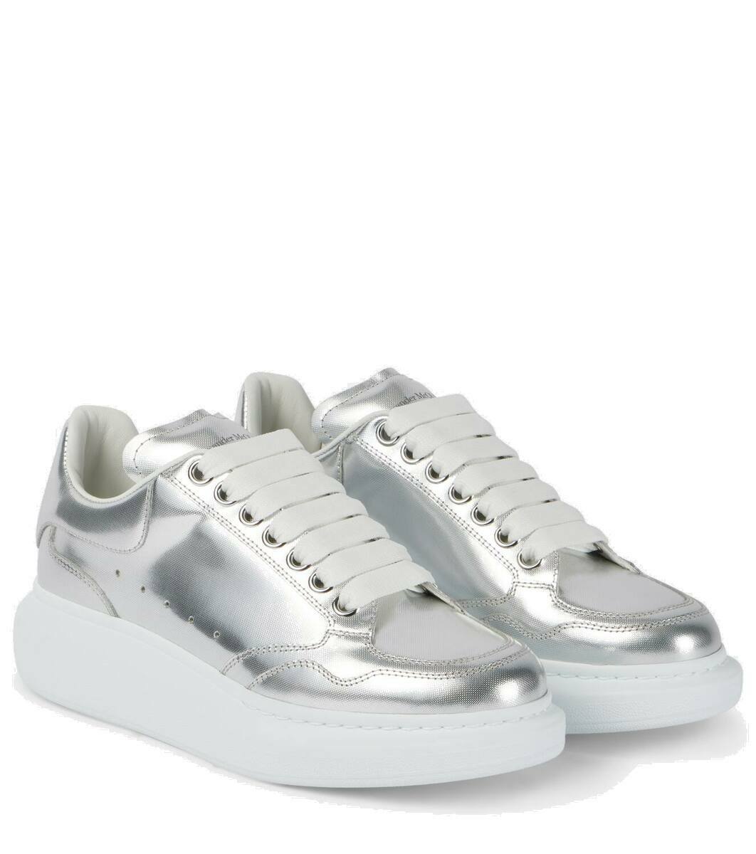 関税込★Alexander mcqueen★ オーバーソール ベルクロ★正規品 Alexander McQueen - 正規 アレキサンダーマックイーン オーバー