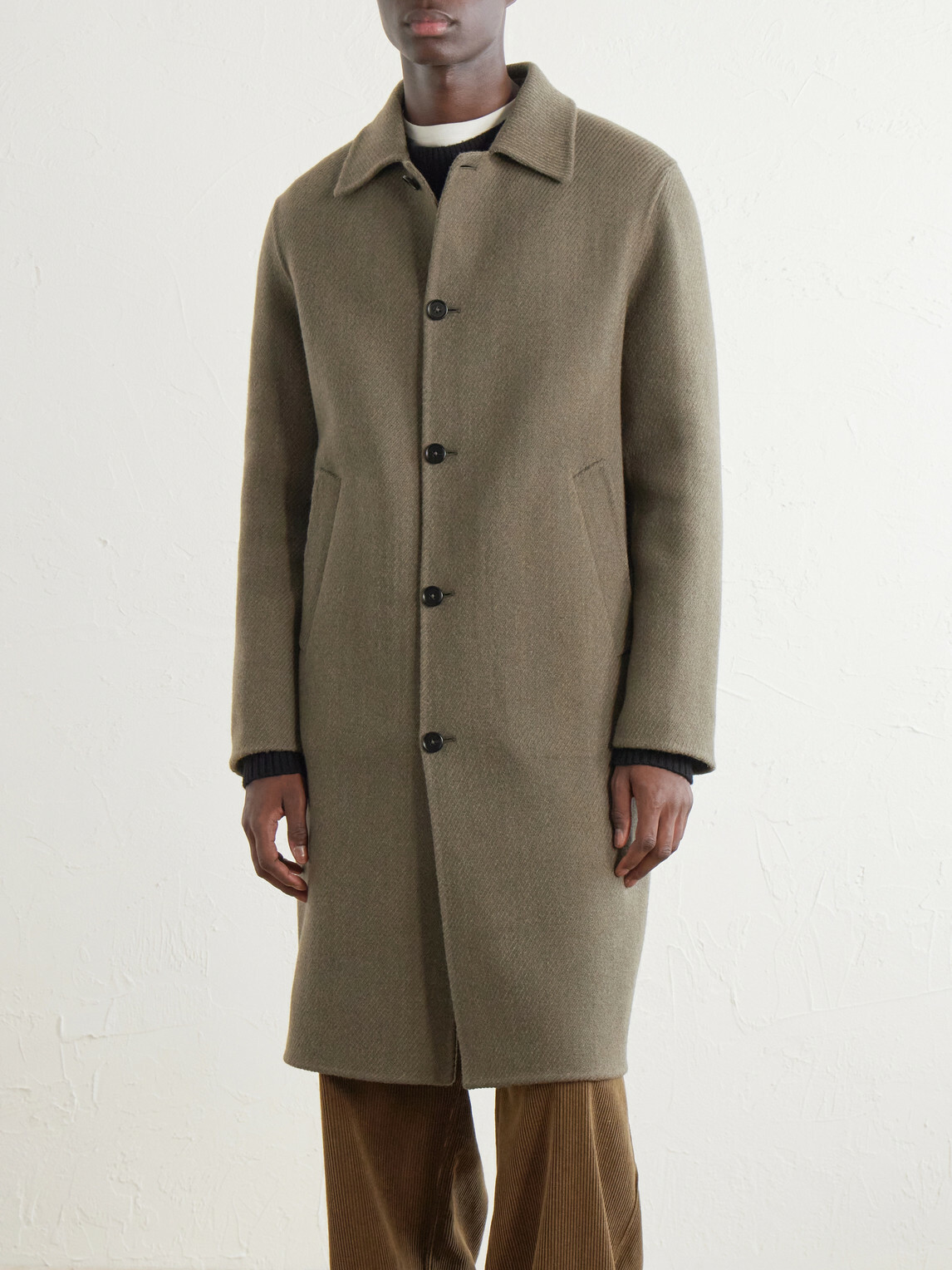 Jil Sander - Virgin-Wool Twill Trench Coat - Brown
