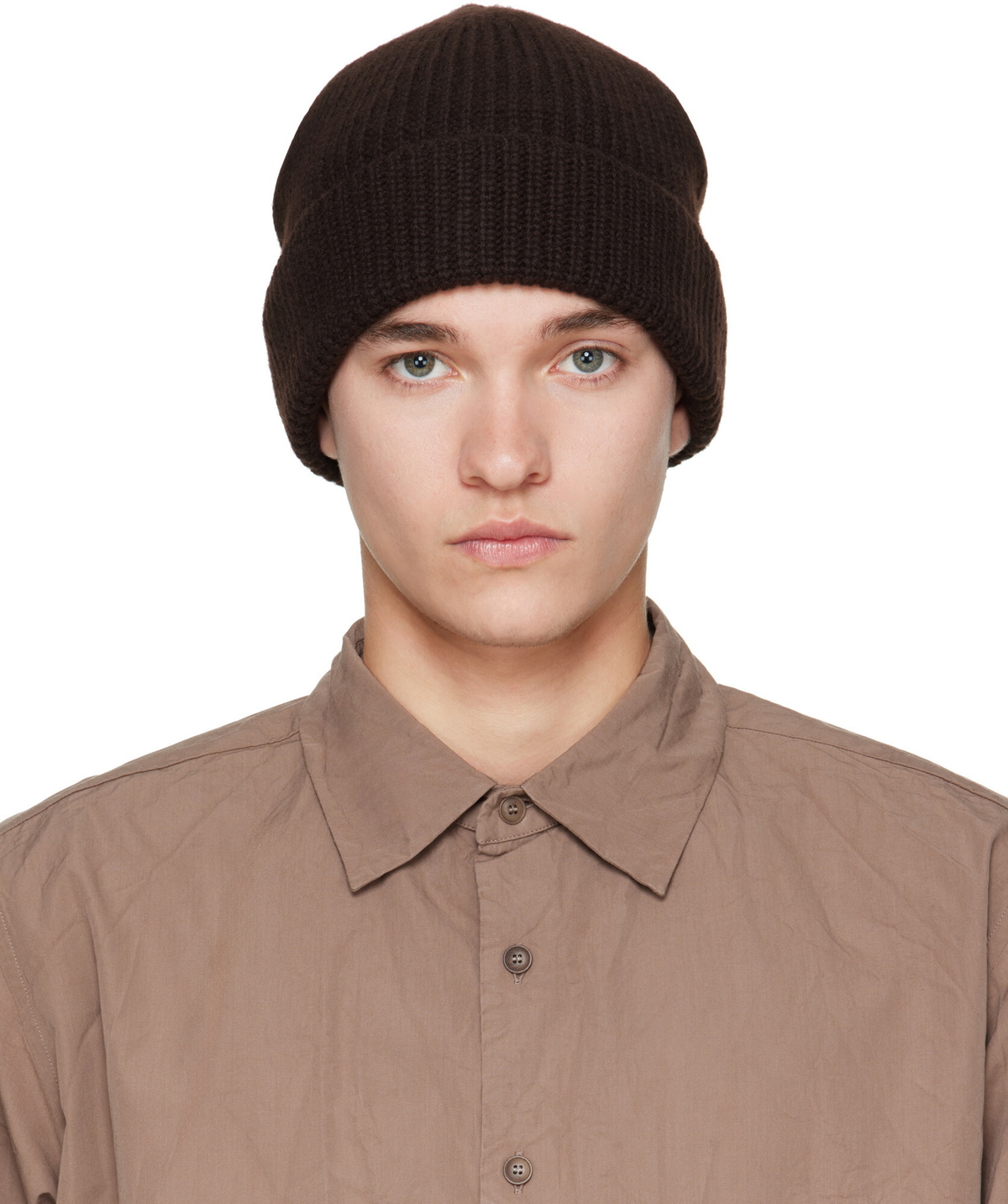 CASEY CASEY Brown Wooly Beanie