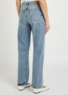 Toteme Twisted-seam Straight-leg Jeans Blue Denim