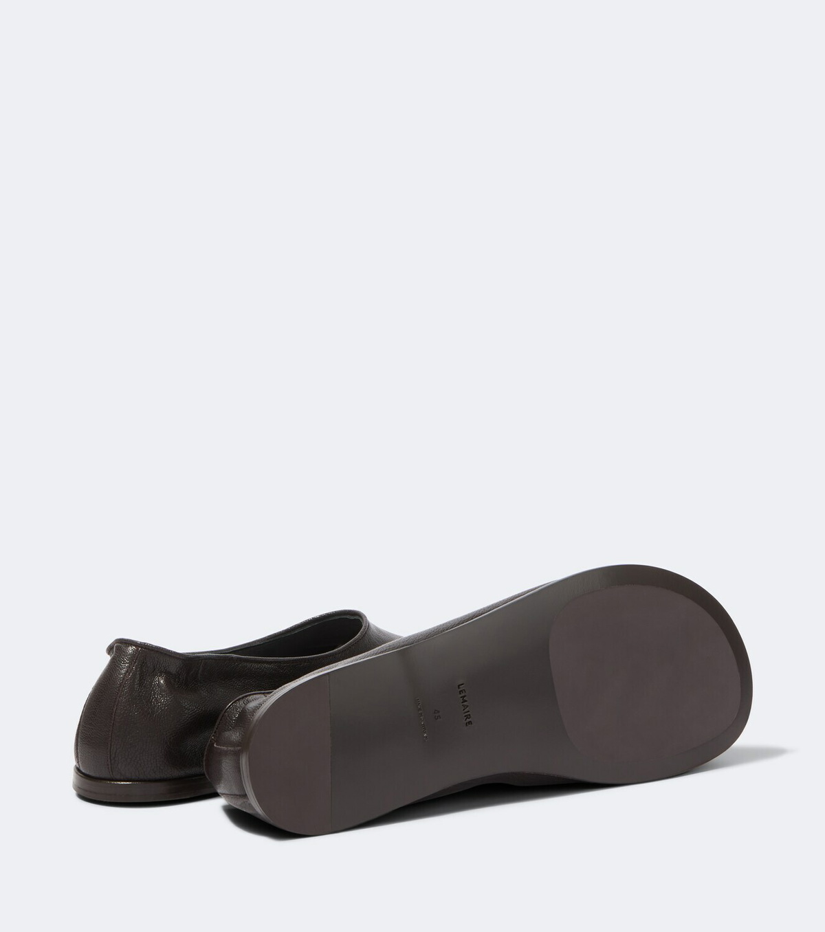 Lemaire Leather slip-on shoes