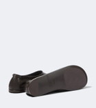 Lemaire Leather slip-on shoes