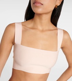 Victoria Beckham Square-neck cropped top