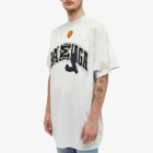Balenciaga Men's Skater Logo T-Shirt in Dirty White