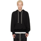 Rick Owens Black Tower Hoodie