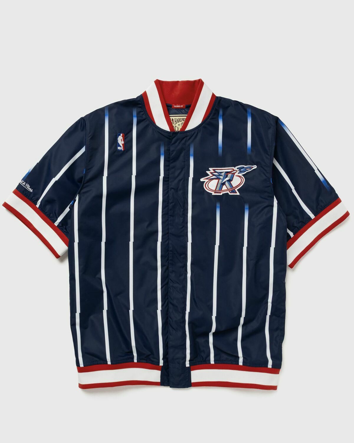 Mitchell & Ness NBA AUTHENTIC WARM UP JACKET HOUSTON ROCKETS 1995-96 Blue Mens Overshirt