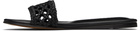 Le Monde Beryl Black Woven Pool Slides