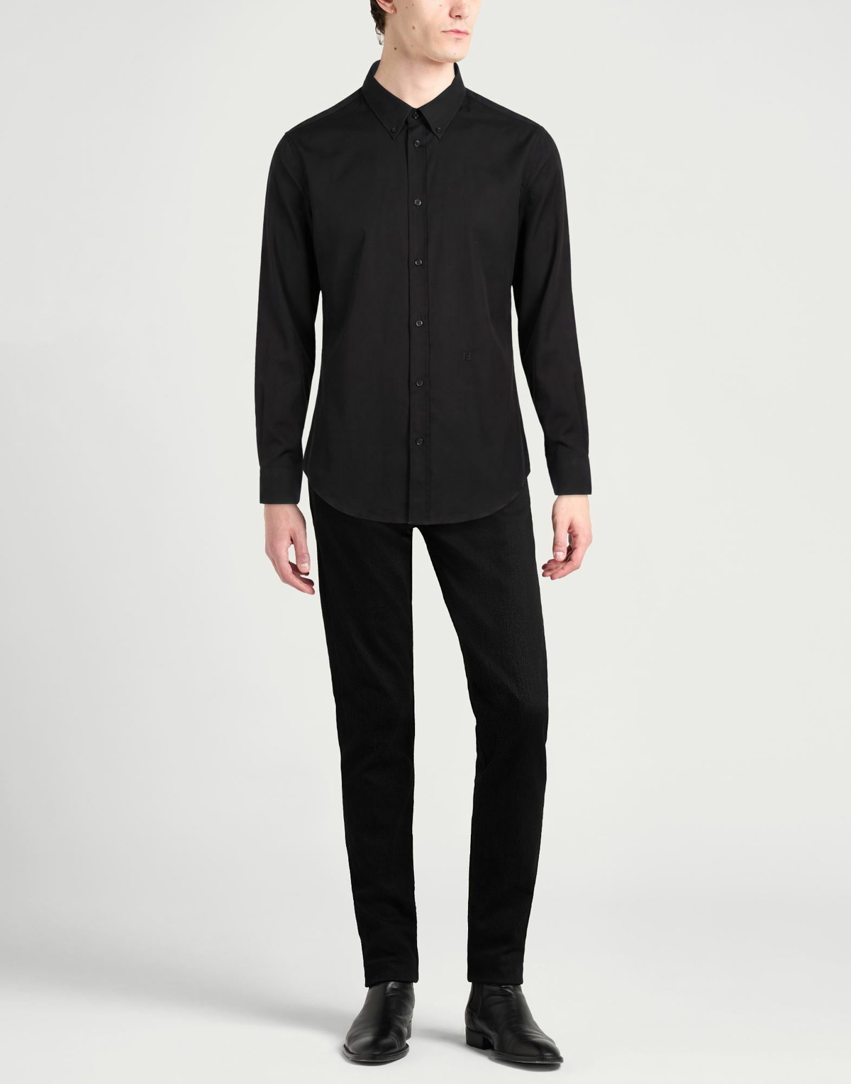 Fendi Mens Shirt in Black