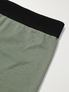 TOM FORD - Stretch-Cotton Boxer Briefs - Green