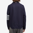 Thom Browne Men's Melton Wool Utility Patch Jacket in Navy