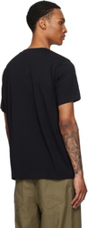 Moschino Black Organic Cotton Teddy Bear T-Shirt