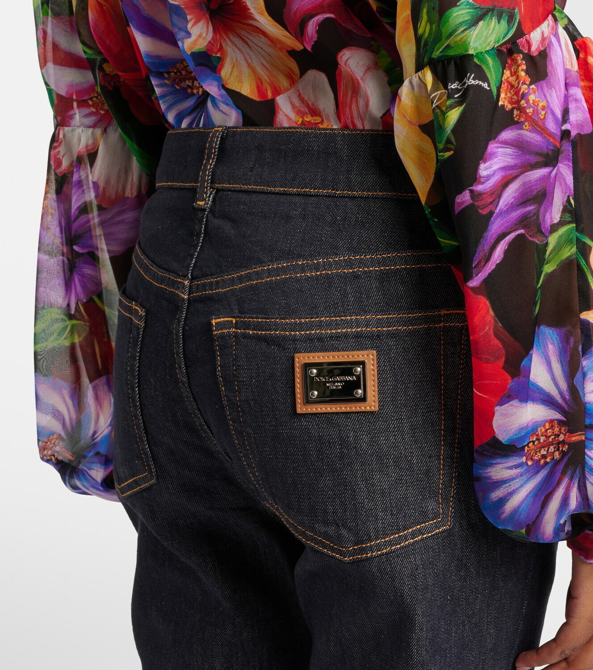 Dolce&Gabbana Denim capri pants