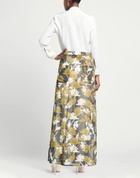 Alessia Santi Womens Maxi skirt Military in Green