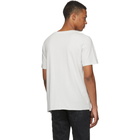 Saint Laurent White Flag Logo T-Shirt