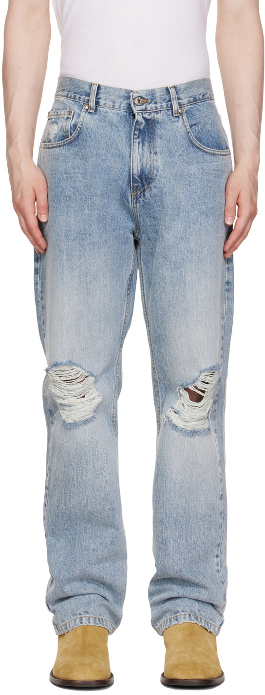 Second/Layer Blue Big Papi Jeans Second/Layer