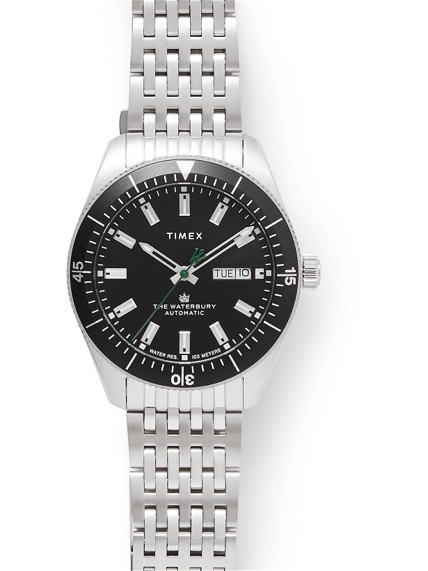 Photo: Timex - Waterbury Dive Automatic 40mm Stainless Steel Watch