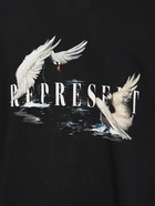 REPRESENT - Swan Printed Cotton T-shirt