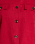 Theory Womens Tailored Vest in Tomato red
