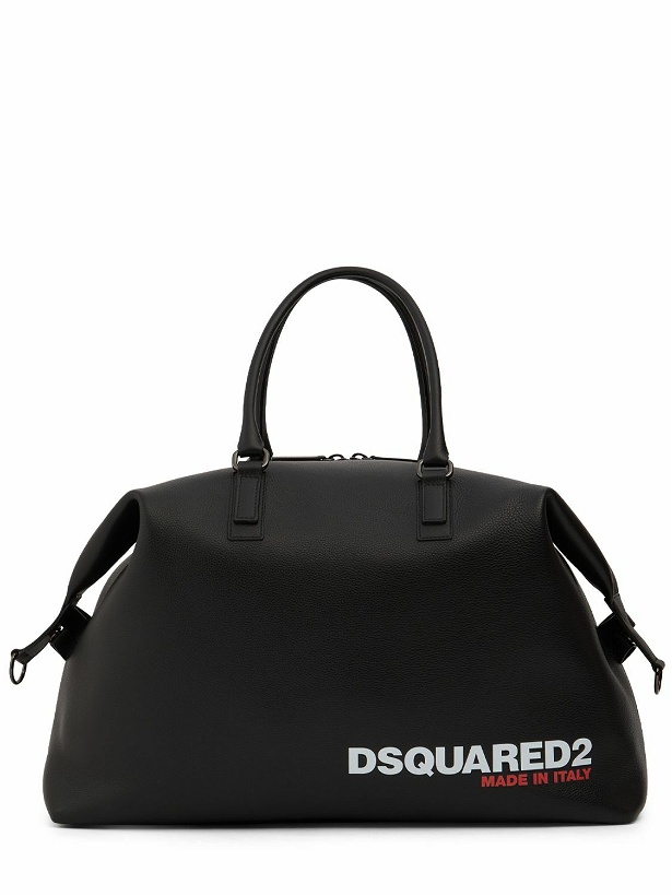 Photo: DSQUARED2 - Bob Leather Logo Duffle Bag