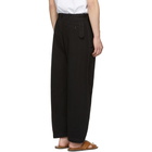 Lemaire Black Twisted Chino Trousers